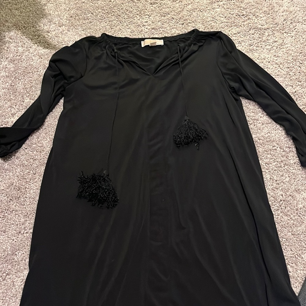 Black Michael Kors Swim Cover Up